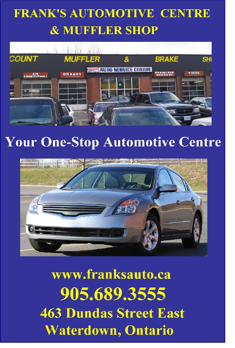 FRANK'S AUTOMOTIVE CENTRE & MUFFLER SHOP
